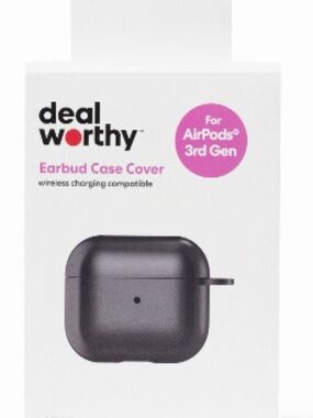 Earbud Case Cover for AirPods 3rd Gen - Black